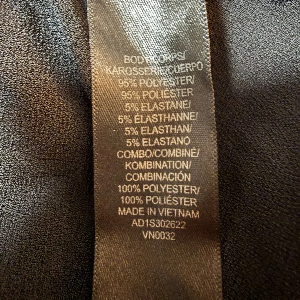 Adrianna Papell Womens Solid Knit Twofer with Printed Woven Combo Pull on size M - Picture 8 of 10